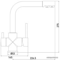 Смеситель Gross Aqua Ecolife 3120609MB