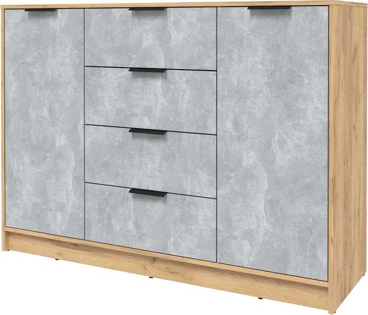 

Тумба Интерлиния Концепт КТ-Т140 (бетон/дуб золотой)