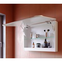  Alavann Шкаф с зеркалом Lana 80 G 2246 (белый)