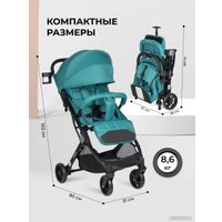 Коляска прогулочная «книга» Farfello Comfy Go Comfort CG-007 (аквамарин)