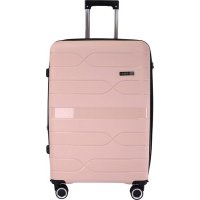 Чемодан-спиннер Pride РР-204 (L, кремовый)