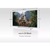 Телевизор Evo TV 55 Black TD0051754RU