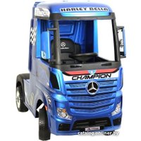 Электромобиль RiverToys Mercedes-Benz Actros 4WD HL358 (синий глянец)