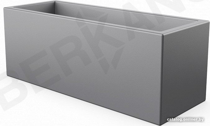 Кашпо Berkano Cubric 30*80 DB (графит)