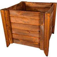 Кашпо Четыре Солнца С-4 (коричневый)