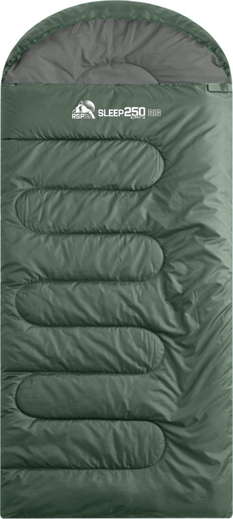 

Спальный мешок RSP Outdoors Sleep 250 BIG L (зеленый, молния слева)