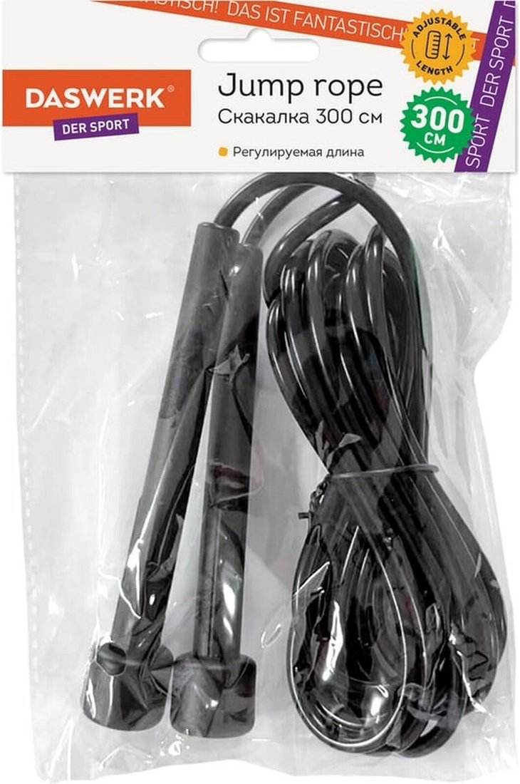 

Скакалка Daswerk 680027 (черный)