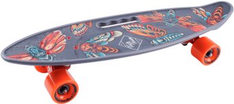 Пенниборд Tech Team Fishboard 23 (принт/серый)