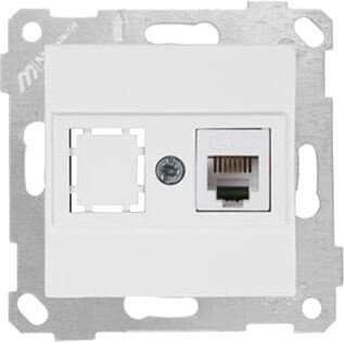 

Розетка телефонная Mutlusan Rita 2200-125-0101 (белый)