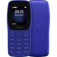 Кнопочный телефон Nokia 105 Dual SIM TA-1459 (синий)