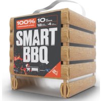 Уголь кокосовый Smart BBQ в бамбуковой конструкции (2 кг)