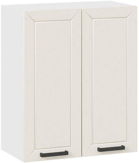 

Шкаф навесной Трия Лорас 1В6 (белый/холст брюле)