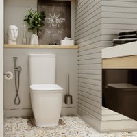 Унитаз напольный Lavinia Boho Bell Pro 3301001N (бачок, чаша, пневмокрышка)