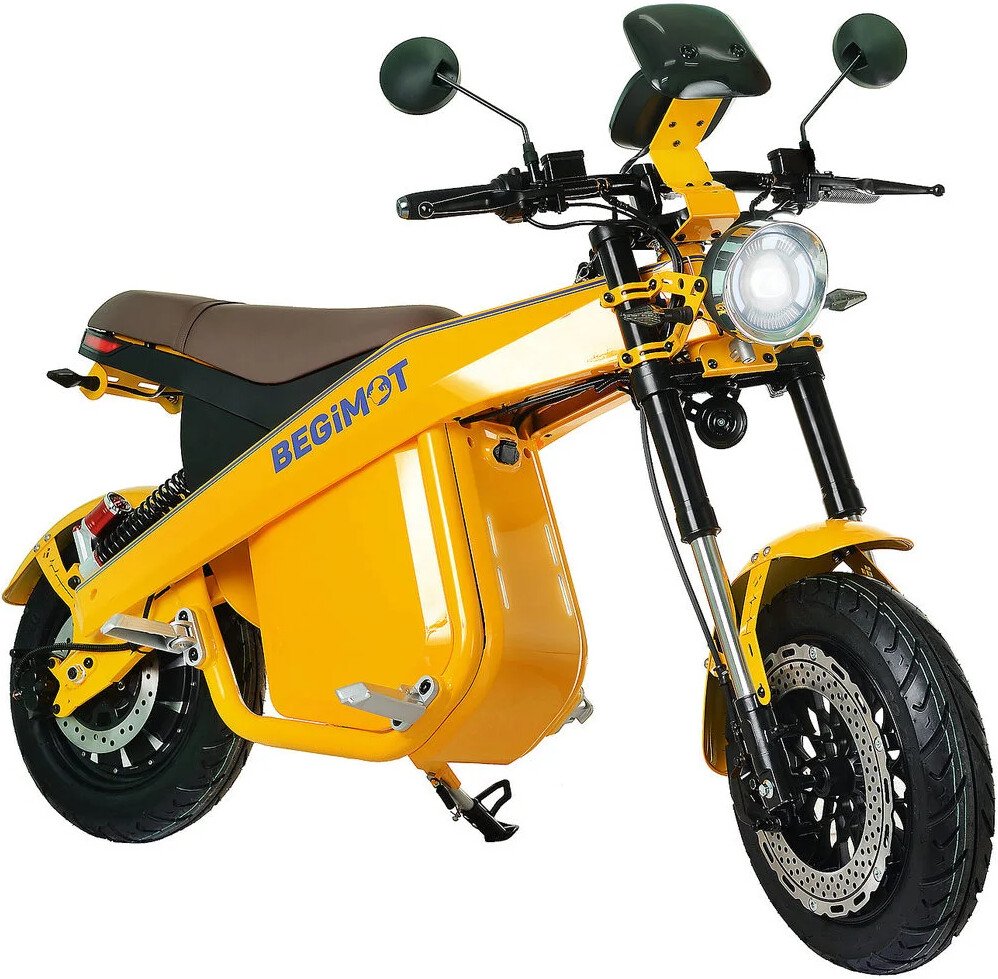 

Скутер BEGiMOT Racer (желтый)