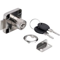 Замок мебельный Lemax 138 хром