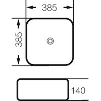 Умывальник Grossman GR-4040BW