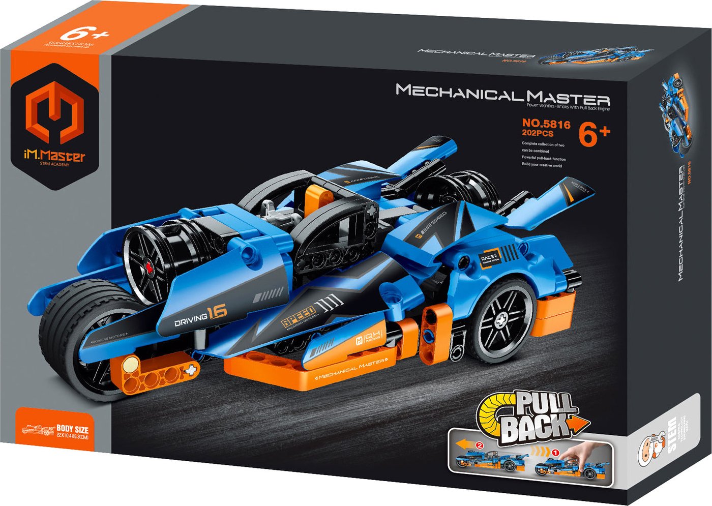 

Конструктор iM.Master Синий мотоцикл 5816_MK