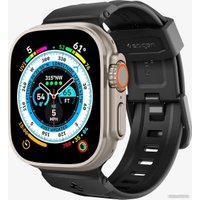 Ремешок Spigen Rugged Ultra Band для Apple Watch (49/45/44/42 мм) (черный)