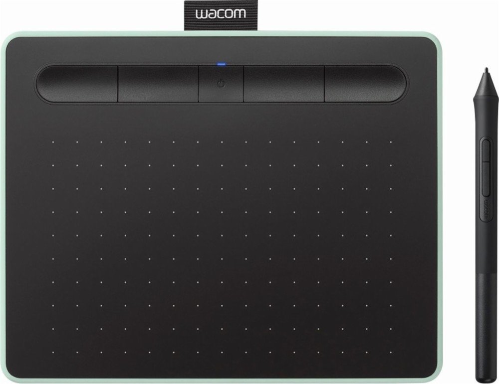 

Графический планшет Wacom Intuos CTL-4100WL (фисташковый зеленый, маленький размер)