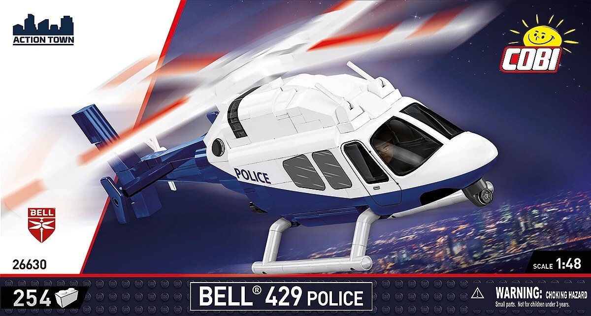 Конструктор Cobi Action Town Bell 429 Police