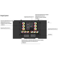 Геймерский стол Lian Li DK07X (черный)