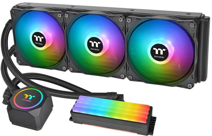 

Система жидкостного охлаждения для процессора Thermaltake Floe RC360 CL-W290-PL12SW-A