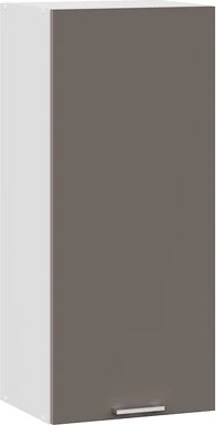 

Шкаф навесной Трия Габриэлла 1ВВ4 с одной дверью (белый/муссон)