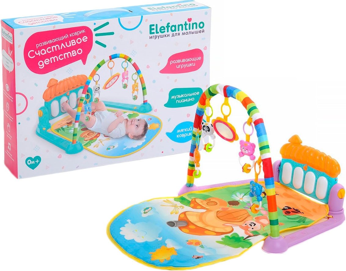 

Развивающий коврик Elefantino Счастливое детство IT104346