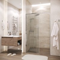 Душевая дверь Grossman Galaxy 100x195 100.K33.01.100.10.02 (хром/стекло шиншилла) в Орше