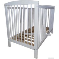 Классическая детская кроватка Ясеньлес Mila 02.1 (белый)