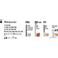 Набор бит и сверл KWB 49109104 (41 предмет)