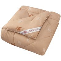 Одеяло Бояртекс Верблюжья шерсть глосс-сатин всесезонное 172x205