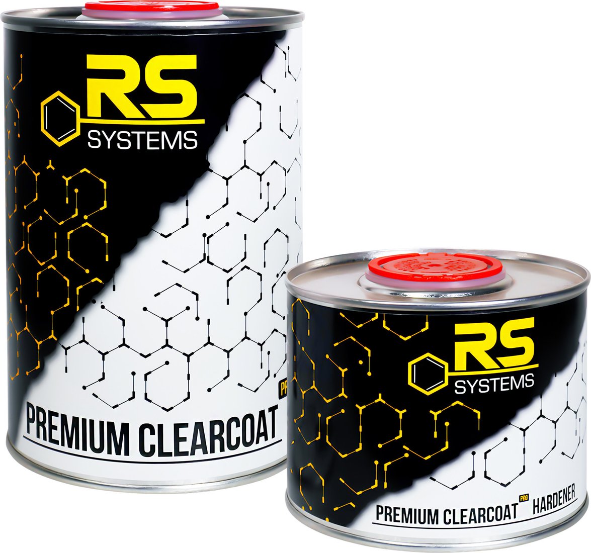 Автомобильный лак RS HS Premium Pro 0101-245-RS-10+0501-845-R (1.5л, бесцветный)