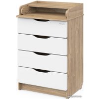 Детский комод Pituso Wood 604 (ПВХ дуб канзас)