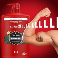  Old Spice Гель для душа + шампунь 3 в 1 Wolfthorn 1000 мл