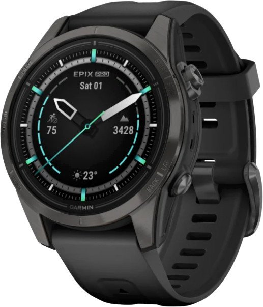

Умные часы Garmin Epix Pro Gen 2 Sapphire 42 мм (карбоново-серый титан/черный)