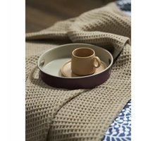 Плед Tkano Essential TK23-TH0003 (бежево-серый)