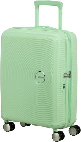 Чемодан-спиннер American Tourister SoundBox Pastel Green 55 см