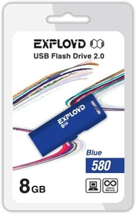 

USB Flash Exployd 580 8GB (синий)