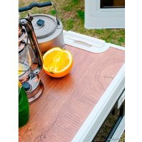 Органайзер для хранения Happy Home складной со столиком HH-014 60 л (белый)