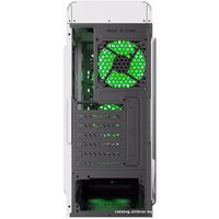 Корпус GameMax StarLight (белый, зеленая подсветка)