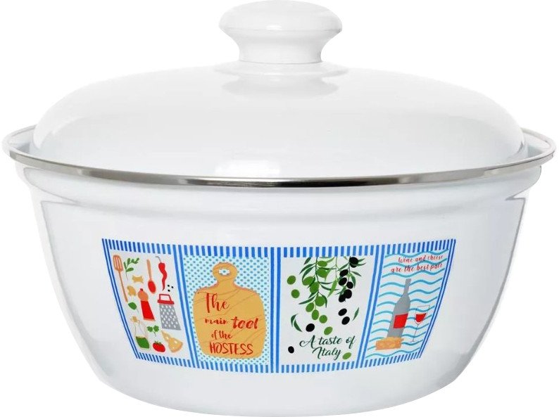 

Салатник Эстет Вкус Италии ЭТ-72652 (с крышкой)