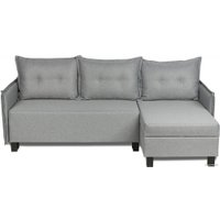 Угловой диван Mio Tesoro Туули (Malmo 90 Grey)