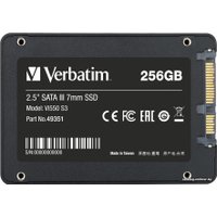 SSD Verbatim Vi550 S3 256GB 49351