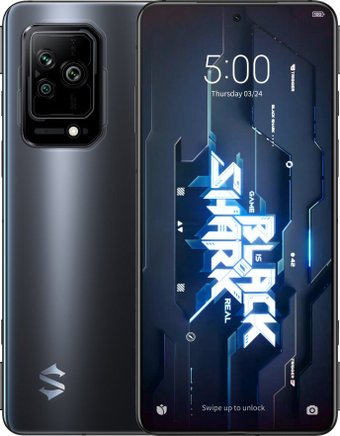 Black Shark 5 12GB/256GB международная версия (черный)
