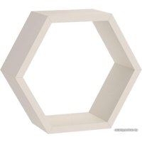 Полка Domax FHS 300 Hexagonal Shelf BI 300x260x115x18 (белый)