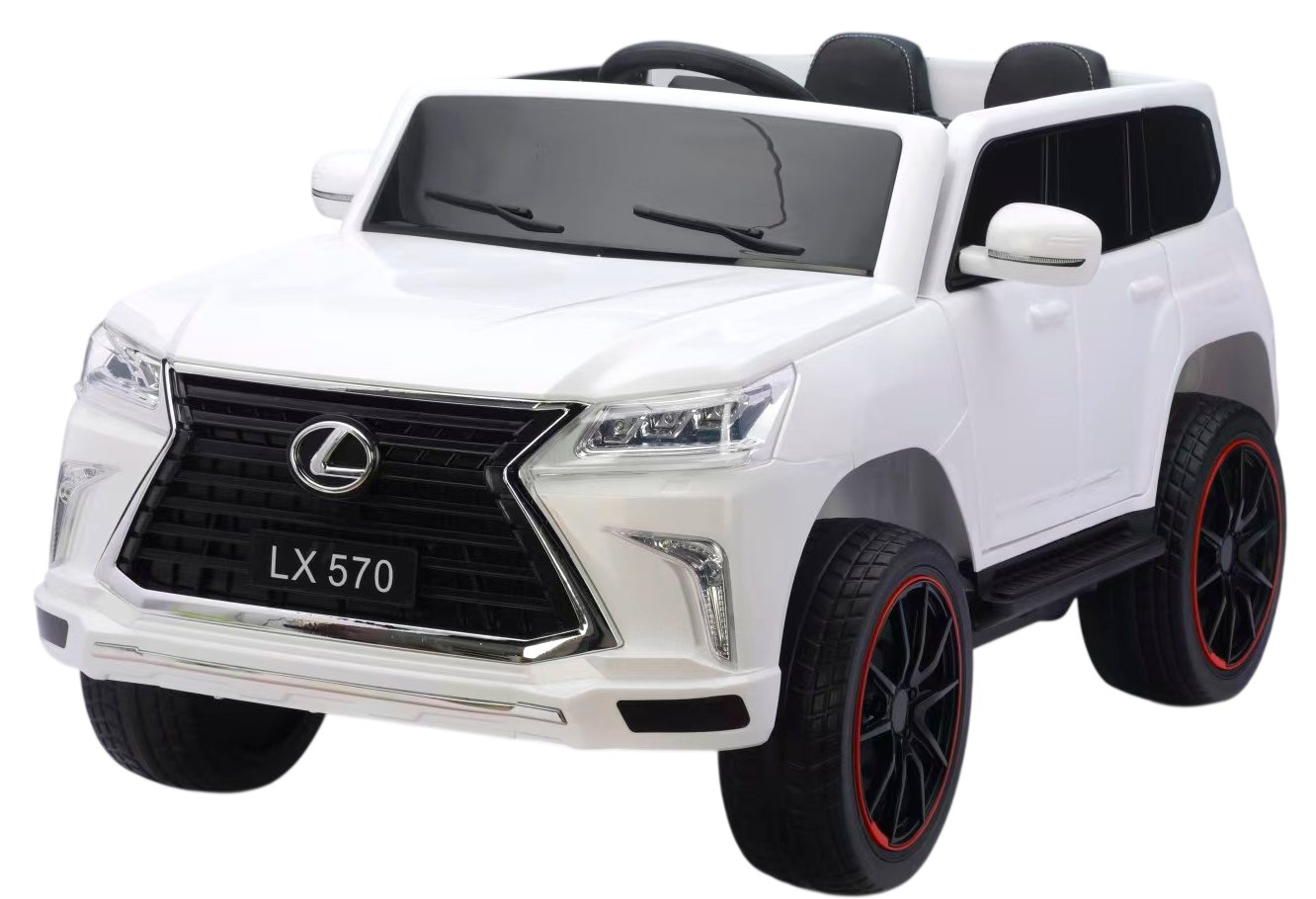Электромобиль PIXI-e LX570 Base (белый)