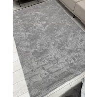 Ковер для жилой комнаты Radjab Carpet Амаль Прямоугольник 0911A (1.5x2.5, Grey/Grey)