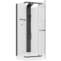 Душевая кабина Cerutti Spa CHIKA901B (черный)