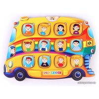 Развивающая игра Smile Decor Автобус. Логопедический городок П255